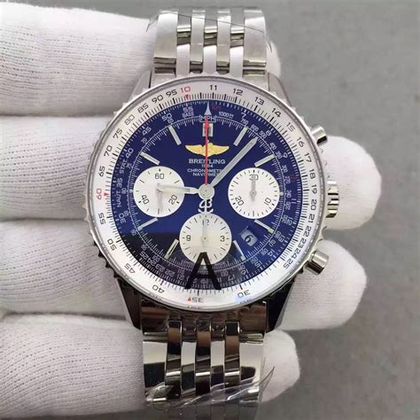 breitling navitimer blue replica|breitling watch authentication.